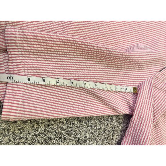 Duck Head Men’s‎ 42 Seersucker Shorts Red White Cotton Preppy Frat Classic - Picture 9 of 15